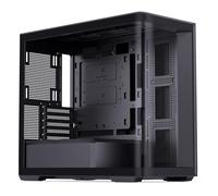 Jonsbo D300 Midi-Tower, mATX, 270 Grad, Tempered Glass - schwarz