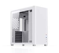 JONSBO D40 Pc Boîtier ATX, boîtier d'ordinateur ATX, boîtier PC pour refroidissement AIO, boîtier PC, boîtier PC de jeu en verre, boîtier ATX, boîtier d'ordinateur (Blanc)