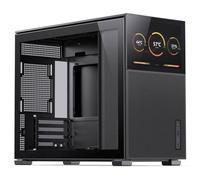 JONSBO Pantalla de Malla D31 MATX Gehäuse, Vidrio Templado - Schwarz