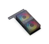 JONSBO para Placa Base MATX NF-2 Memory Stick Cooler DDR4 DDR5 Overclocking ARGB Chaleco TéRmico MóDulo de Ventilador de Memoria, Negro