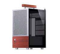 Caja PC Jonsbo T6 Mini Tower ITX aluminio madera ventana cristal templado