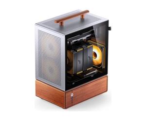 Jonsbo T7 (Plata) - Caja Micro-ATX