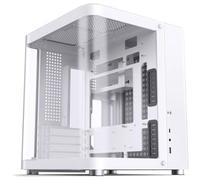 Caja PC Jonsbo TK-1 2.0 Blanca Mini Tower Acero Vidrio Templado ITX Micro ATX