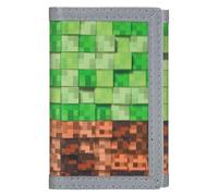 JONYEE Cartera RFID de camuflaje de nailon triple para hombres, mini monedero triple con cremallera para niños, Cartoon J2, S