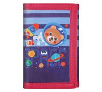 JONYEE - Cartera RFID de camuflaje de nylon con tres solapas para hombres, mini monedero de tres solapas con cremallera para niños, dibujos animados H1, S