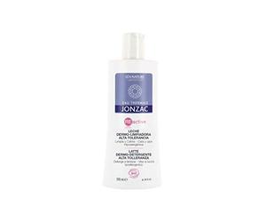 JONZAC - REACTIVE - Leche dermo-limpiadora - a base de agua termal de Jonzac - indicada para pieles reactivas, con cuperosa - Calmante y antiirritante - Orgánico y vegano - 200 ml