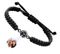 JONZIN Pulsera Personalizada con Foto-Pulseras Personalizadas con Proyección de Imagen,Regalos Personalizados para Mujer Madre el día de la Madre Aniversarios (Estilo 5)