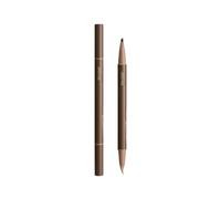 Joocyee - Double Headed Eyebrow Pencil - 0.4ml+0.4ml - 03 Brown
