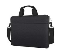 jooeer Bolsa Ordenador Portatil 15 15,6 16 Pulgadas Funda PC Impermeable para 15/16 MacBook Air Pro M2 M1 2023-2016 15,6" Chromebook Notebook, Maletín Protectora Acolchada con Asa Bandolera, Negro