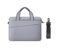 jooeer Funda Portatil 15,6 16 Pulgadas Bolsa Ordenador Impermeable para Chromebook Notebook MacBook Pro M2/M1 A2780 A2485 A2141 15,6-16", Protector PC Blanda Fina con Asa Bandolera, Gris