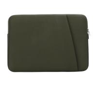 jooeer Funda Portatil 15,6 Pulgadas Bolsa Ordenador Compatible con 15,6” 16” Chromebook Notebook Computadora, Sleeve PC Acolchada Blanda con Bolsillo, Verde