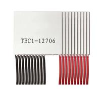Jooehyer 10 Piezas Elementos Peltier TEC1-12706 MóDulo TermoeléCtrico Peltier 12706 Tec 12V 4.5A DIY Cooler Peltier Elemente Board