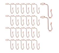 Jooehyer 50 Piezas de Conector de Suspensión Extensores de Suspensión Conector de Suspensión de Ropa Estable para Perchas de Ropa Rosa