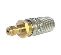 Jooehyer Adaptador de Enchufe de Desconexión Rápida Macho de 8 mm con Adaptador de Acoplamiento de Desconexión Rápida Hembra de 8 mm, Acoplador de Acero Inoxidable