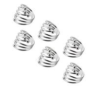 Jooehyer Anillo de Servilleta Decoración de Mesa Hebilla de Servilleta Anillo de Servilleta Exquisito Anillo de Servilleta de Anillo de Tela A