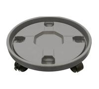 Jooehyer Bandeja para Maceta Redonda Gruesa Grande, Soporte para Carrito Móvil para Maceta Pesada, Herramientas de Jardinería Portátiles y Prácticas, 36cm