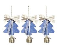 Jooehyer Colgante de Árbol de Navidad, Campana de Feliz Año, Decoración Navideña para el Hogar, Adornos Navideños, Regalos para Parejas F