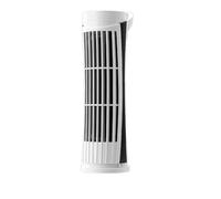 Jooehyer Escritorio de Dormitorio Mini Ventilador de Torre Ventilador de Refrigeración de Mesa Ajuste de Velocidad del Viento de 2 Velocidades Ventilador de Escritorio Eléctrico