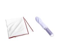 Jooehyer Juego de 2 Paños para Pulir Copas de Vino y Copas de Champán para una Limpieza Sin Rayas,A