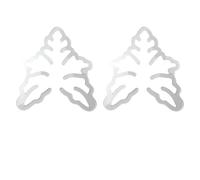 Jooehyer Juego de Abrazaderas de Bambú de Concha de Tortuga, Soporte de Plástico para Tallo de Planta, Soporte de Hoja de Planta Verde en Forma de Bambú de Concha de Tortuga B