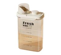 Jooehyer Juego de Recipientes Herméticos para Almacenar Alimentos: Organizador de Cocina A Prueba de Humedad con Medidora, Frascos Sellados para Mantener la Frescura B