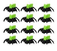 Jooehyer Luz LED Tipo Vela, Luz de Araña para el Hogar, Bar, Casa Embrujada, Decoración de Halloween, Accesorios de Terror A