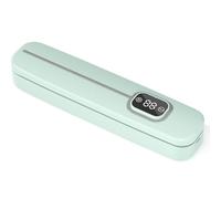 Jooehyer Máquina de Sellado Al Vacío para el Hogar, Máquina de Vacío de Compresión de Alimentos para Cocina, Totalmente Automática, Enchufe B EU