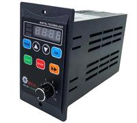 Jooehyer Mini Inversor VFD Integrado, Variador de Frecuencia de 750 W, Transformador de Frecuencia de 1 para Regulación de Velocidad de Motor Asíncrono Trifásico