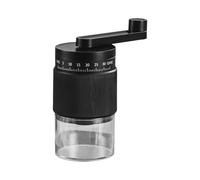 Jooehyer Molinillo de Café Pequeño, Máquina de Café Manual con 30 Configuraciones Ajustables para Viajes en Casa, Camping B