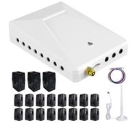 Jooehyer Monitor de Energía Tuya Wifi 300A Trifásico de 4 Cables con Sensores de de Circuito de 50A, Medidor de Electricidad en Tiempo Real y Energía Solar.