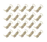 Jooehyer Paquete de 20 Abridores de con Forma de Bota de Vaquero, Regalos de Boda, Abridores de de Cerveza Vintage, Recuerdos de Boda, Cian Antiguo