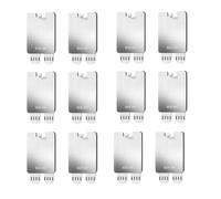 Jooehyer Perchas para Marcos de Cuadros para Colgar Sin Daños, para Colgar Cuadros Que No Dañan la Pintura de la Pared, Colgadores de Pared para Cuadros, Paquete de 12