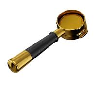 Jooehyer Portafiltro Sin Fondo de 58 mm para la Marzocco/E61, Accesorio para Máquina de Café Expreso con de Metal Accesorios de Café B