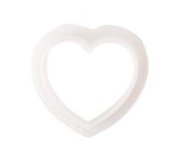 Jooehyer Serie del DíA de San ValentíN Amor Arcilla Molde CorazóN Confesiones Adornos Corte Troquel DIY Herramientas de Estampado Rojo