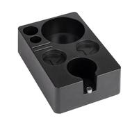 Jooehyer Soporte Distribuidor de Rejilla Portafiltro de Café de 58mm, Soporte para Tapete de Manipulación de Espresso, Caja de Golpe de Espresso, Accesorios de Café