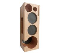 Jooehyer Soporte para Compactador de Café, Soporte para Filtro, Soporte para Compactador Café Expreso, Estante para Tapete, Soporte para Compactador de Café de 51/53mm, Base de Madera