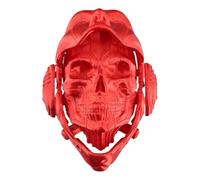 Jooehyer Único Modelo de Calavera de Deformación con Impresión 3D, Adornos de Mesa, Decoración de Esqueleto en 3D, Juguete para Aliviar el Estrés F