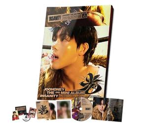 JOOHONEY INSANITY (Gwang) 2º mini álbum [Tiger in the ring Ver.] Photobook + CD + Photocard + Print Photo (STING) MONSTA X
