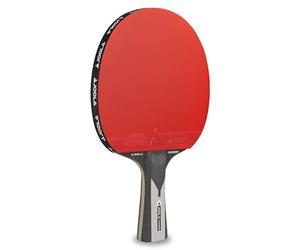 JOOLA 54206 Carbon X Pro - Raqueta de ping pong (7 estrellas, grosor de esponja de 2 mm), color negro y gris