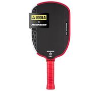 JOOLA Agassi Pro IV - Paleta de Pickleball de 16 mm con Punto Dulce extendido, Superficie de Fibra de Carbono Que Aumenta el Giro y el Control, película SK para Potencia y Punto Dulce más Grande