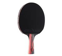 JOOLA Infinity Edge - Tournament Performance Ping Pong Paddle w/Carbon Pro Technology - Black Rubber on Both Sides - Competition Ready - Table Tennis Racket for Advanced Training - Designed for Speed