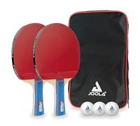 JOOLA Juego de Tenis de Mesa - Incluye Raqueta, Funda, Red y Pelotas - Homologado por la ITTF