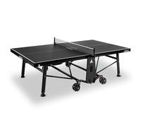 JOOLA Mesa de Ping Pong Falcon Profesional para Interiores, 22 mm, Tablero de Fibra de Densidad Media, Plegable en Calidad de Torneo, con Red, Altura Regulable, Color Negro, 274 x 152 x 76 cm