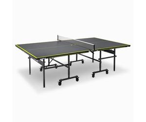 JOOLA Mesa de Ping Pong Inside J15 - Mesa de Ping Pong Plegable para Interior (274 x 152,5 x 76 cm), Color Gris