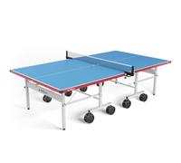 JOOLA Mesa de Ping Pong Profesional para Exteriores, Resistente a la Intemperie, Superficie de Aluminio y plástico de 6 mm, Estructura Plegable, Incluye Red de Ping Pong