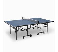 JOOLA Mesa Interior de 15 Unidades, Interior - Mesa de Tenis de Mesa Profesional de MDF con Red de Ping Pong de Abrazadera rápida y Juego de Postes - Fácil Montaje en 10 Minutos - Mesa de Ping Pong