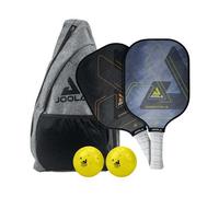 Set de Pickleball JOOLA Essentials con 2 Palas de Pickleball, 2 Pelotas y Bolsa, Ideal para Jugadores recreativos, Superficie de Fibra de Vidrio
