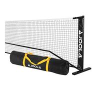 JOOLA Pickleballnetz Pickleball Net mit Stahlrahmen, Strapazierfähiges PPVC-Netz, Outdoor/Indoor, INKL. Tragetasche 9 kg, Schwarz 670 cm x 91,44 cm