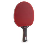 JOOLA Raqueta de Tenis de Mesa Match Pro ITTF aprobada, 4 Estrellas, Negro/Rojo, 1,8 mm de Grosor de Esponja