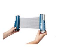 JOOLA Red de ping pong retráctil para cualquier mesa, red de ping pong portátil y juego de postes se estira 5.75 pies y abrazaderas a cualquier mesa de hasta 2 pulgadas, juego opcional de raqueta y pelota, juegos para la familia